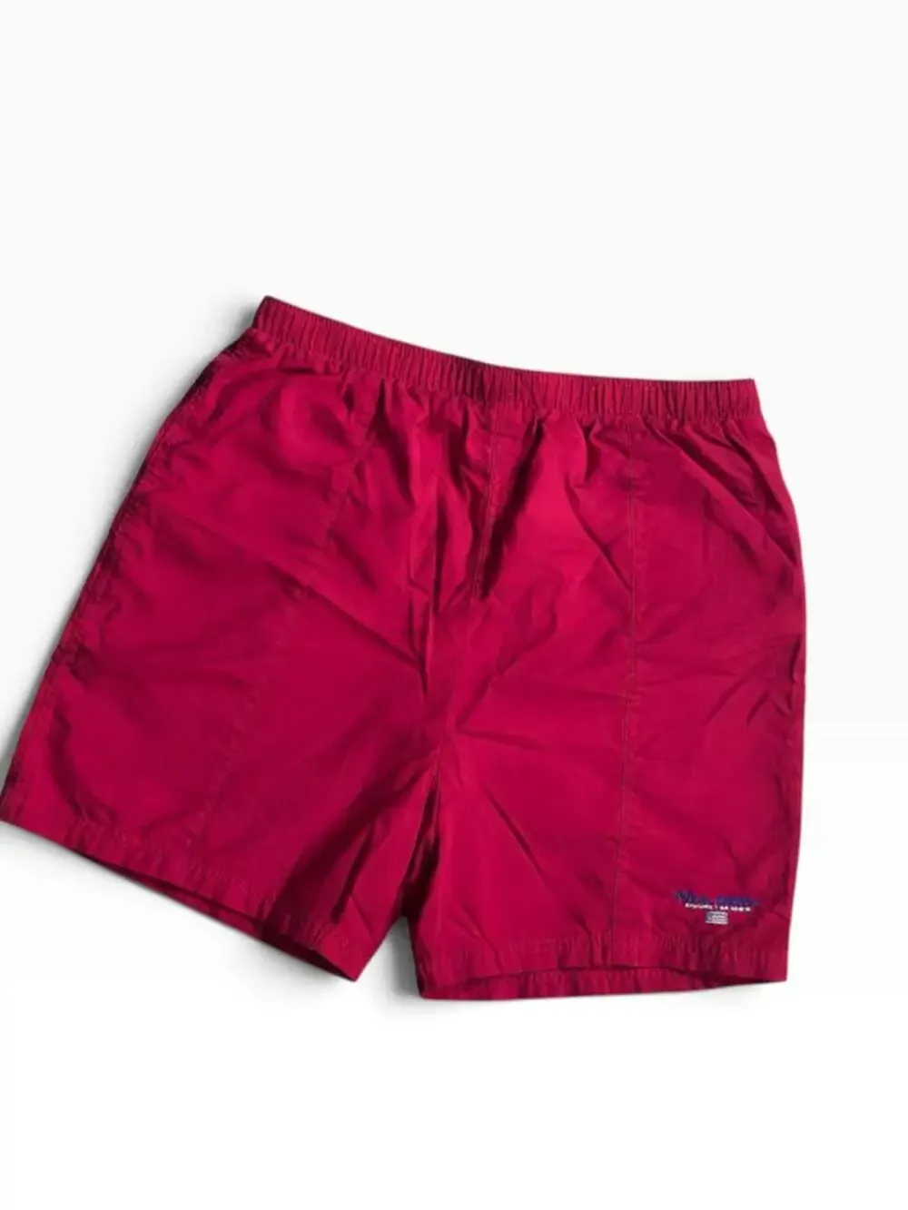 Vintage Polo Sport Ralph Lauren Red Nylon Swim Shorts